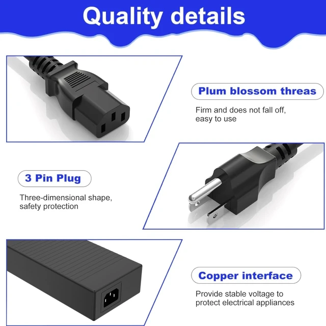 Alt view image 4 of 5 - Delippo 19V 9.5A Laptop AC Adapter for Asus ADP-180NB D 180WADP-180MB F ROG Gaming Series G46VW G53 G53J G53JW G53S G53SW G53SX G55 G55V G55VW G70 G70G G70S G70SG G71 G71G G71GX G72 G72G