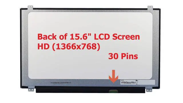 Alt view image 3 of 5 - FULLCOM New LCD Replacement Screen 15.6 Inch N156BGA-EB2 HD 1366x768 (with Brackets) 30 Pin for Laptop/Display/Screen/LCD Application