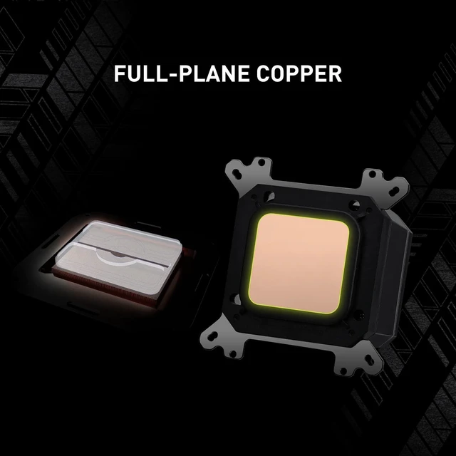 Alt view image 4 of 5 - MSI MAG CORELIQUID A15 240 - AIO ARGB CPU Liquid Cooler - 240mm Radiator - LGA 1851 Ready - Dual 120mm ARGB PWM Fans, Black