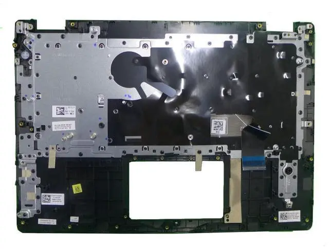 Alt view image 2 of 5 - wzqrps Replacement Laptop Upper Case Palmrest Non-Backlit Keyboard Assembly Part for Dell Latitude 3490 E3490 0P8YTM P8YTM Black