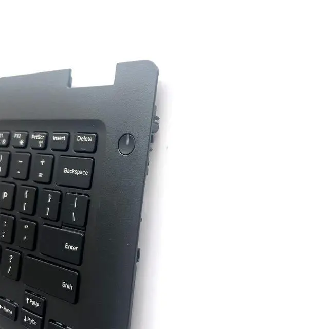 Alt view image 4 of 5 - wzqrps Replacement Laptop Upper Case Palmrest Non-Backlit Keyboard Assembly Part for Dell Latitude 3490 E3490 0P8YTM P8YTM Black