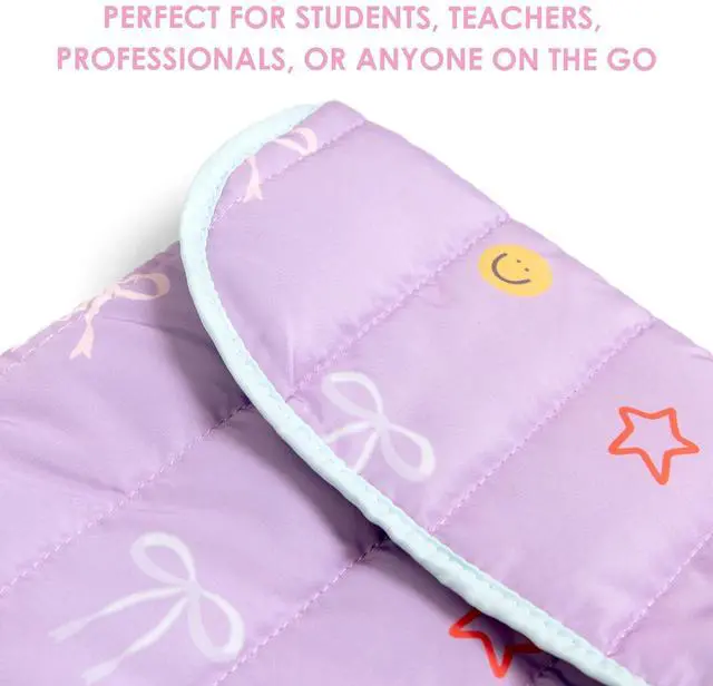 Purple Laptop Sleeve 13 Inches by Callie Danielle - Cute Smiley Faces ...