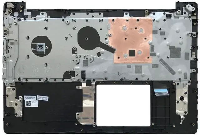 Alt view image 2 of 5 - LTPRPTS Replacement Laptop Upper Case Palmrest Non-Backlit Keyboard Assembly Part for Dell Inspiron 15 3000 3583 P4MKJ 0P4MKJ Black