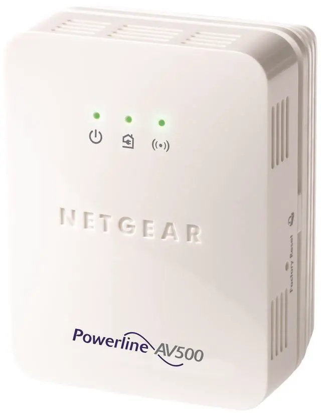 Alt view image 2 of 3 - NETGEAR Powerline 500 + N300 WiFi and 1 Port Starter Kit (XWNB5201)