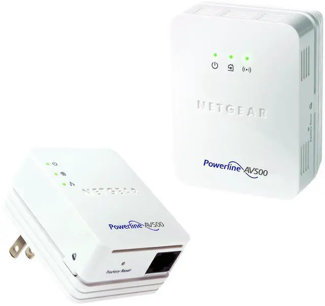 Main image of NETGEAR Powerline 500 + N300 WiFi and 1 Port Starter Kit (XWNB5201)