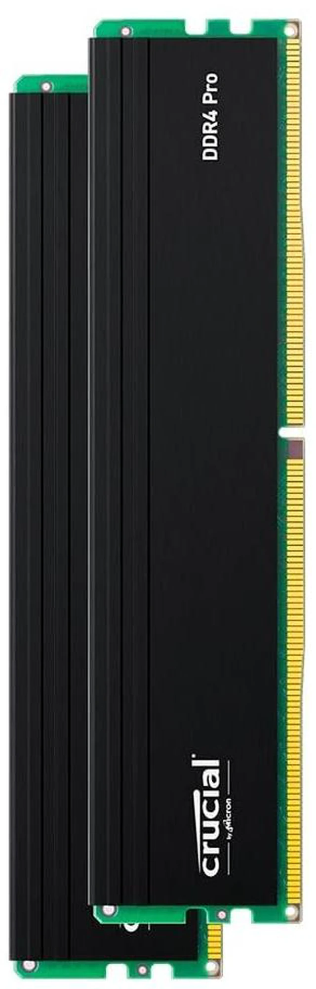 Alt view image 2 of 5 - Crucial Pro 64GB DDR4 RAM Kit (2x32GB), 3200MHz (or 3000MHz or 2666MHz) Desktop Memory, Compatible with Intel and AMD Ryzen - CP2K32G4DFRA32A