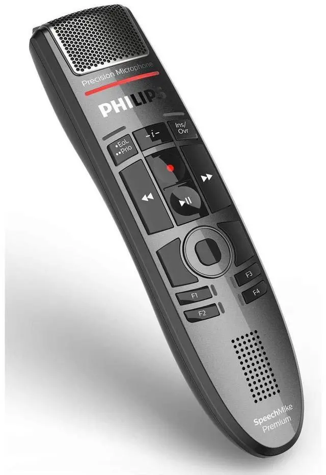 Alt view image 2 of 5 - Philips SpeechMike Premium Touch Dictation USB Microphone, Push-Button