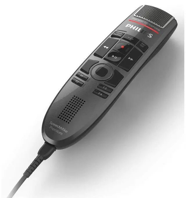 Alt view image 5 of 5 - Philips SpeechMike Premium Touch Dictation USB Microphone, Push-Button