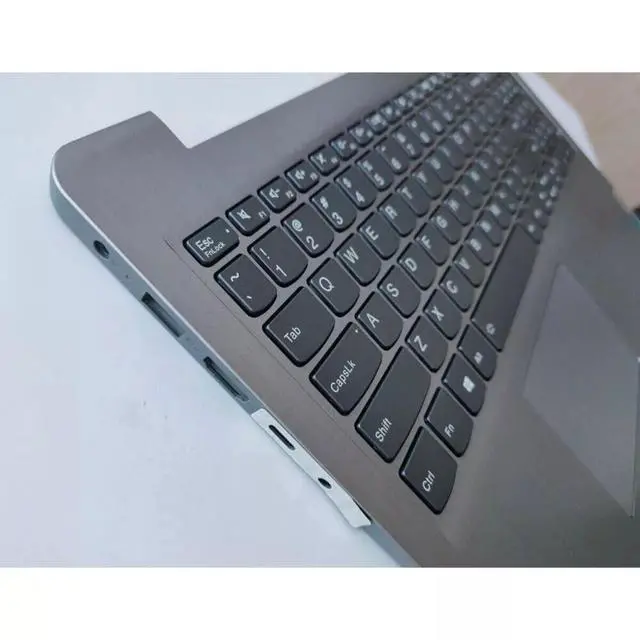 Alt view image 4 of 5 - Wzqrps New Replacement for Lenovo ideapad 3 15ABA7 3 15IAU7 Laptop Upper Case Palmrest Backlit Keyboard Assembly Part 5CB1H77949 AP2JD000300 Gray
