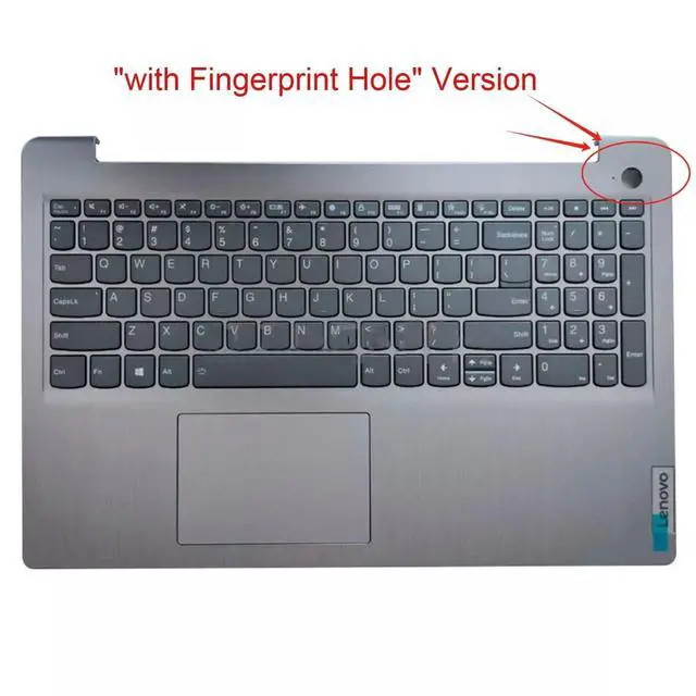 Alt view image 5 of 5 - Wzqrps New Replacement for Lenovo ideapad 3 15ABA7 3 15IAU7 Laptop Upper Case Palmrest Backlit Keyboard Assembly Part 5CB1H77949 AP2JD000300 Gray