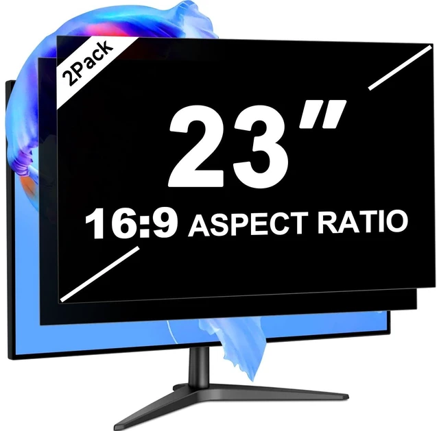 Main image of LUSA DESIGN 23 Inch Privacy Screen for Computer Monitor 16:9 Aspect Ratio