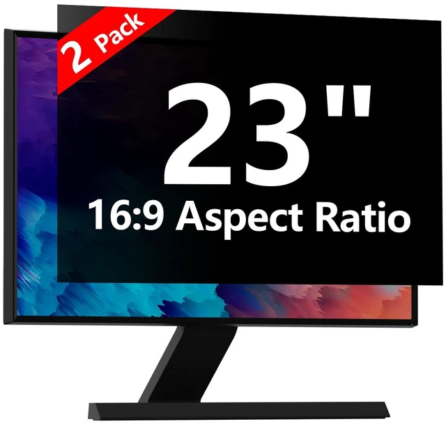 Main image of RedANGEL 2-Pack 23-Inch Computer Privacy Screen for 16:9 Monitor
