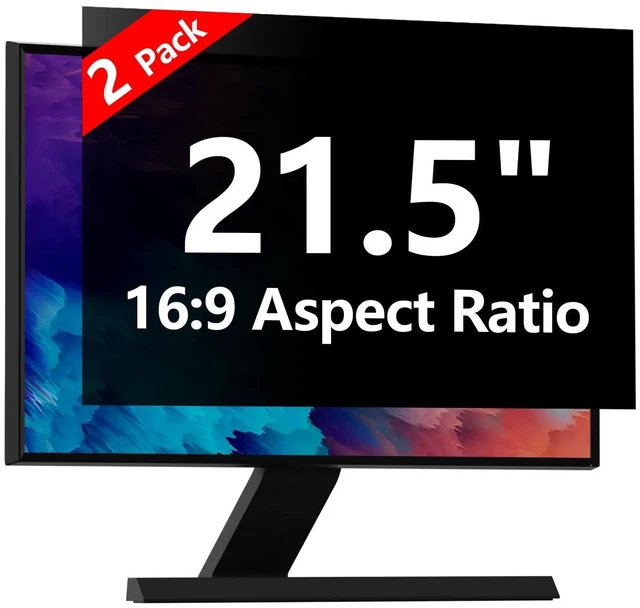 Main image of 2-Pack 21.5-Inch Computer Privacy Screen for 16:9 Monitor