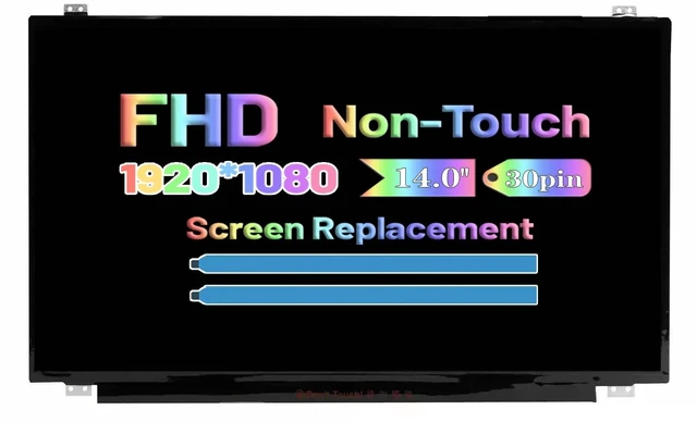 Main image of Screen Replacement 00NY422 01EN100 00NY408 00NY448 for Lenovo Thinkpad T440P T440S T460S T460 T460P T470 T470S T470P T480 T480S 14.0" Non-Touch FullHD 1080P LCD LED Display Panel (Not for HD)