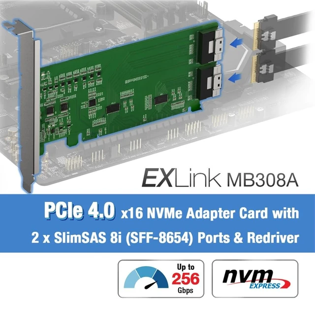 Alt view image 2 of 5 - ICY Dock EXLink MB308A