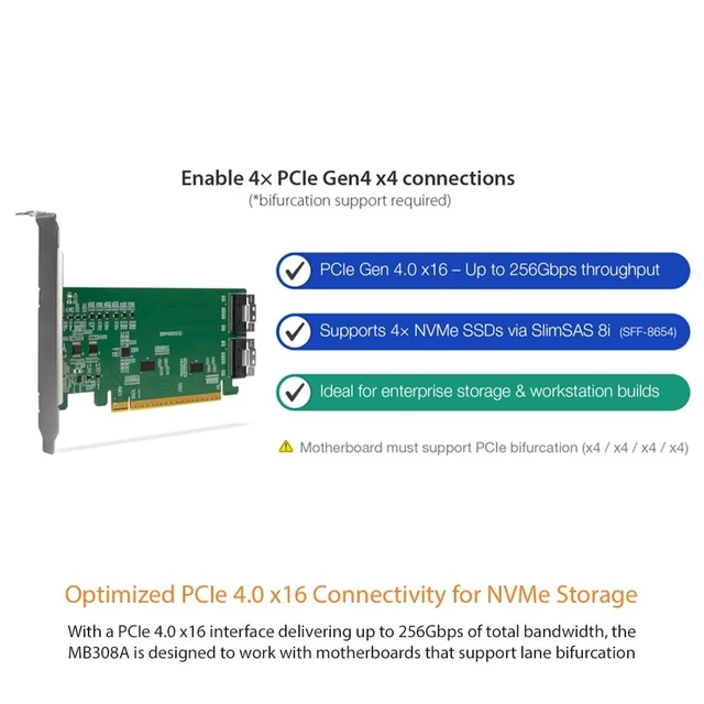 Alt view image 3 of 5 - ICY Dock EXLink MB308A