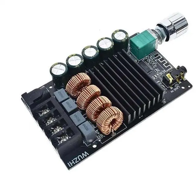 Alt view image 3 of 5 - 2pcs ZK-1002 100WX2 200W 5.0 Amplifier Board100W+100W Stereo Dual Channel Amp Board Audio for Home DIY Speakers