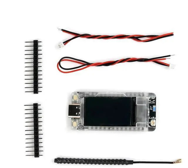 Main image of RCmall Meshtastic LoRa Development Board with nRF52840 & SX1262 Chip, 1.14-inch TFT Display, 863-928MHz LoRaWAN, Bluetooth WiFi for IoT Positioning, Arduino Compatible