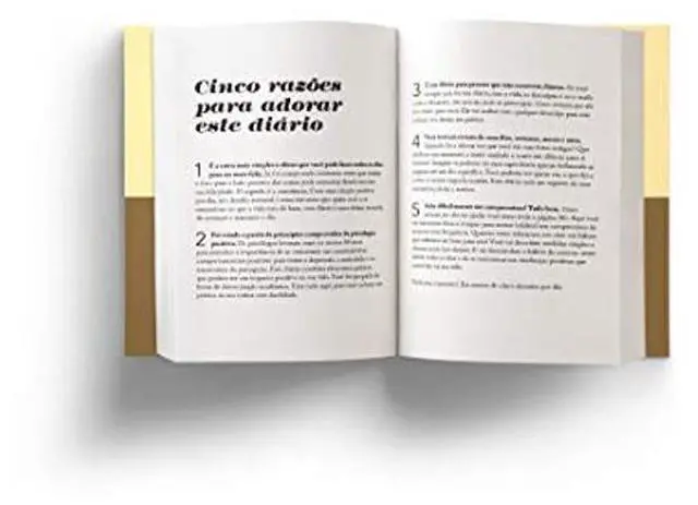 Alt view image 3 of 5 - Cinco minutos por dia - Um diario para uma vida melhor (Em Portugues do Brasil)