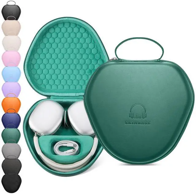 Main image of for Airpods Max Case Cover,Smart Cases with Sleep Mode Made by Air pods,Compatible with Apple AirPod Max,Protective Carry Travel Cover AirPods Pro Max Case,Headphone,Forest Green