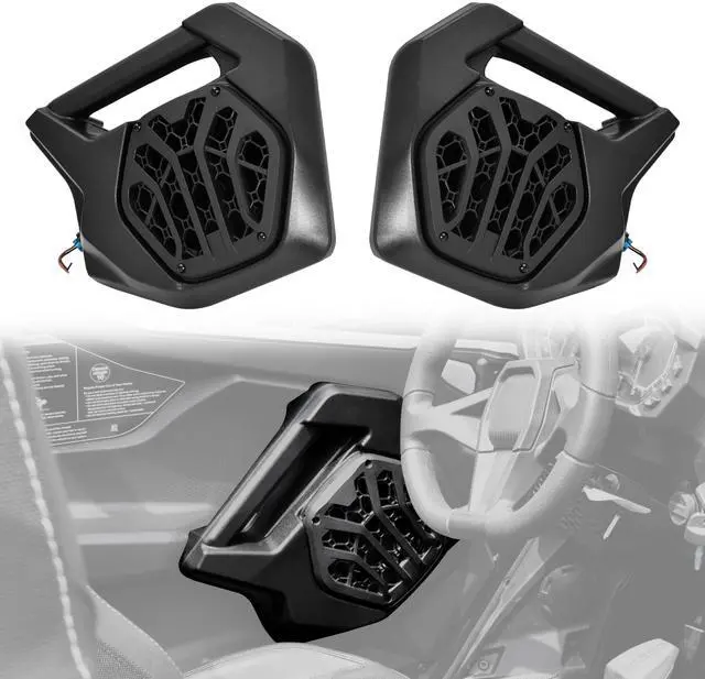 Main image of SLORIMOD 6.5" Door Speaker Enclosures Panels for Polaris RZR PRO XP/R/S 2025+ Accessories, 6.5 inch Front Door Speakers Pods Holders(1 Pair)