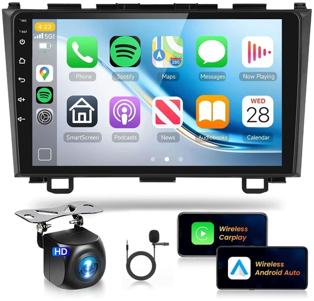 Main image of Car Stereo Radio for Honda CRV 2007-2011 Wireless CarPlay Android Auto