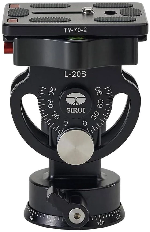 Main image of SIRUI L-Series Aluminium Tilt Head for Monopods Including TY-Series Quick Release Plate (L-20S)