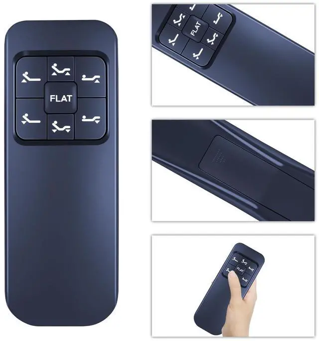 Alt view image 5 of 5 - PZL Replaced Remote Control for Malouf Structures E255 140705584, Naomi Home 12811G 12811-02 Adjustable Bed Base, for Richmat HJC25 HJC26 109380C250041 SN25C230944288, for Dr. Oz NL200UB NL200U