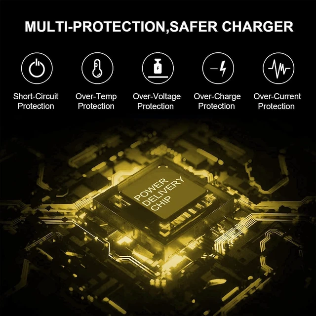 Alt view image 3 of 5 - BULL-TECH 90W USB C Charger Compatible with dell Laptop