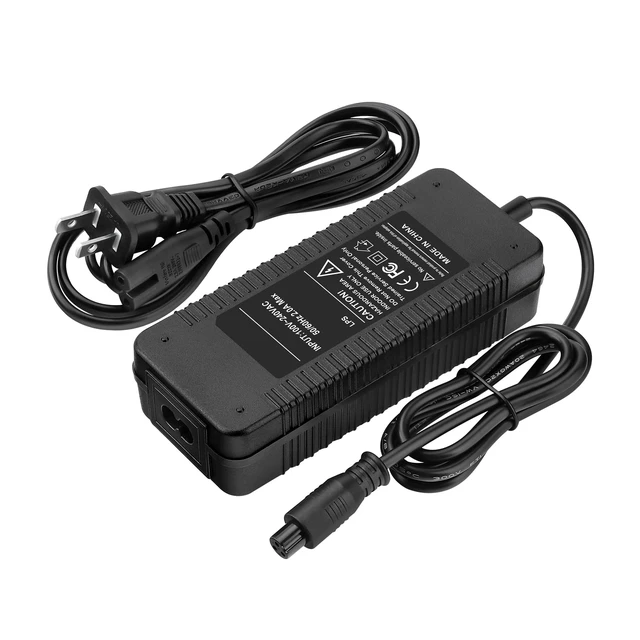 Alt view image 2 of 4 - Acdctek 42V AC/DC Adapter Compatible with Hover-1 Drive, Maverick, Liberty, Helix 36V Hover Board FY0184200400 42VDC 0.4A Power Supply Cord Charger