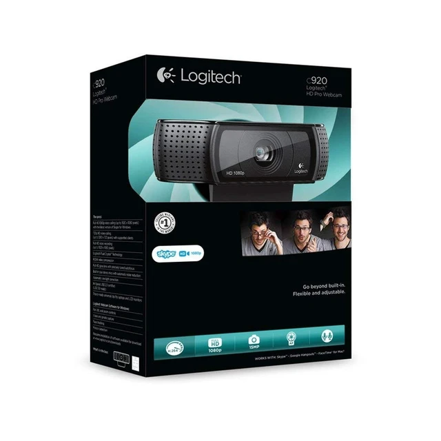Alt view image 5 of 5 - Logitech C920 Widescreen HD Pro Webcam, Black - Local Warranty