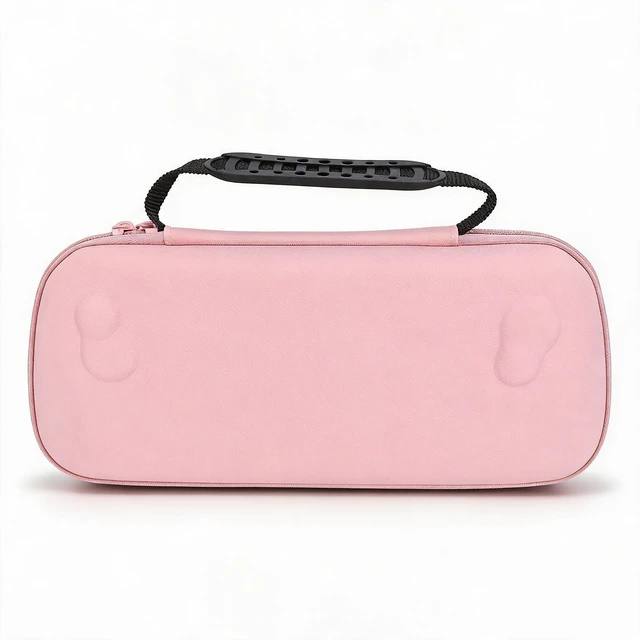 Main image of Gaming Console Case, Shockproof PU Shell, Foldable Stand