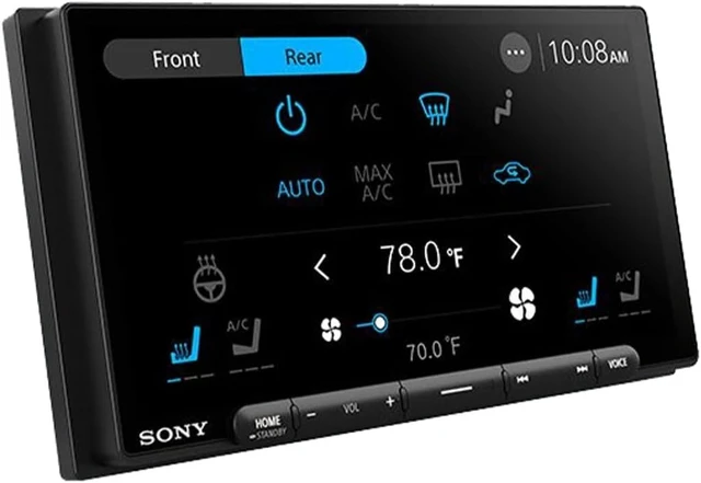 Alt view image 4 of 5 - Sony XAV-AX6000 6.95" Wireless Apple CarPlay Android Auto Media Receiver, HDMI, SiriusXM Ready, 14-Band EQ + SXV300V1 SiriusXM Vehicle Tuner Bundle