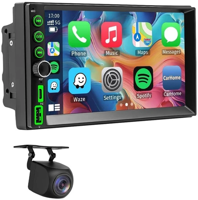 Main image of Plug and Play Car Radio Stereo for Toyota 4Runner 1987-2001/Tacoma 1995-2004/Tundra 1999-2002/Sequoia 1999-2002/Camry 1987-2001 Android 15 OS 4+64G W/Carplay/Android Auto/WiFi/GPS/Touch Screen/BT/FM