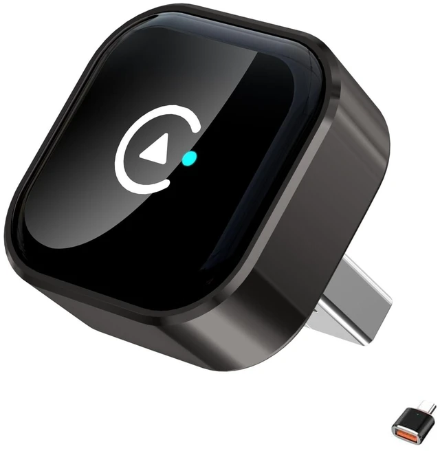 Main image of Wireless CarPlay/Android Auto Adapter, 2-in-1 USB-C/A Carplay Adapter