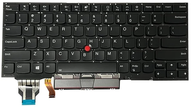 Main image of JINTAI US Keyboard Touchpad Buttons Iron for Lenovo ThinkPad X1 Yoga 5th