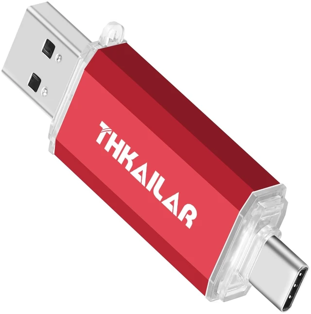 Main image of Thkailar USB C Flash Drive 512GB for Android Phone,Mac Pro,PC