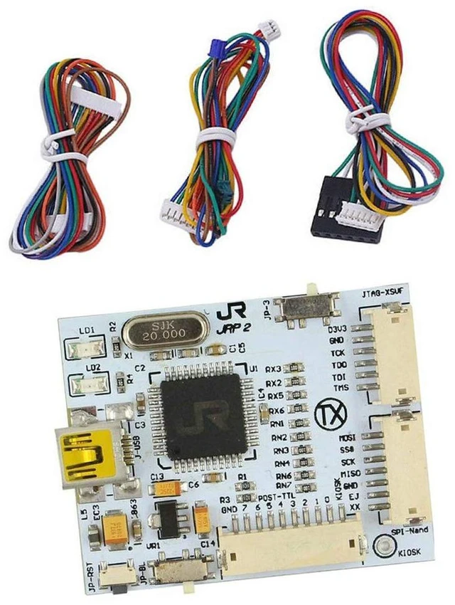 Main image of WSDMAVIS 1 Pcs JR J-R Programmer V2 with 3 Cables Set for XBOX360 Compatible with NAND-X QSB's