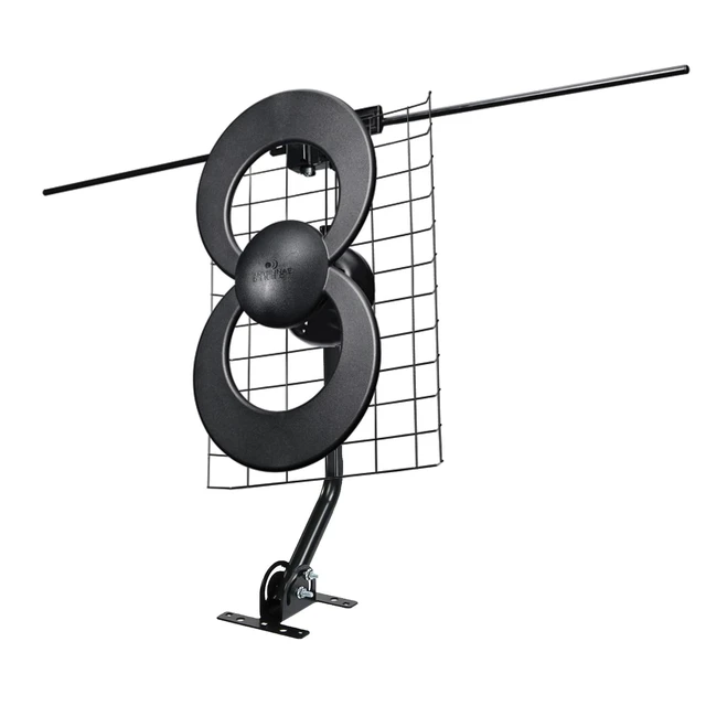 Alt view image 4 of 5 - Antennas Direct ClearStream 2V Indoor Outdoor TV Antenna UHF VHF Multi-Directional, 60+ Mile Range, 4K 8K UHD, NEXTGEN TV w/Reflector, 20-inch Mast