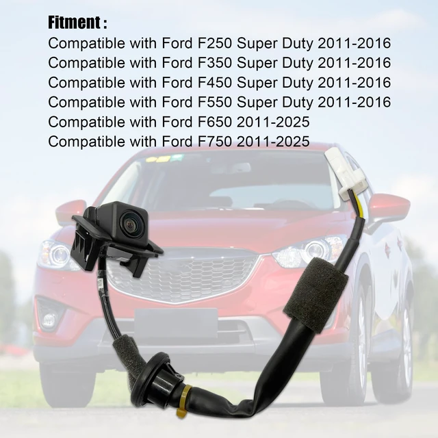 Alt view image 2 of 5 - BABERGOU Rear Backup Park Assist Camera Compatible with Mazda CX-5 CX5 2013 2014 2015 2016 Replace KD3367RC0 K015-67-RC0A K015-67-RC0 KD33-67-RC0 KD33-67-RC0A KD33-67-RC0B KD33-67-RC0C K01567RC0A