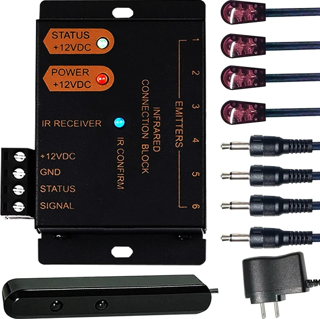 Main image of ENSIGEAR IR Repeater Kit, IR Repeater System, IR Remote Control Extender