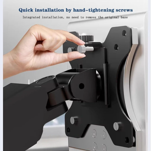 Alt view image 4 of 5 - Monitor Arm Mounting Kit Vesa Adapter for Apple 27-Inch Studio Display Supports Vesa 7575 mm and 100100 mm Durable and Long-Lasting
