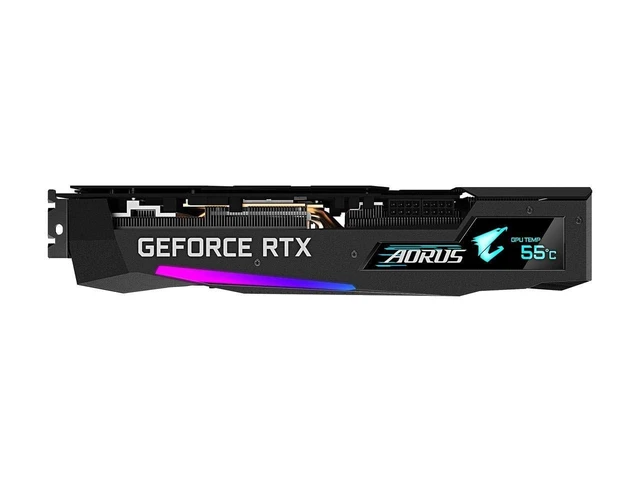 Alt view image 4 of 5 - GIGABYTE AORUS GeForce RTX 3070 Master 8G Graphics Card, 3X WINDFORCE Fans, 8GB 256-bit GDDR6, GV-N3070AORUS M-8GD Video Card