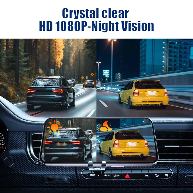 Alt view image 3 of 5 - 7JI Magnetic Wireless Backup Camera 1080P Night Vision No Wiring Required