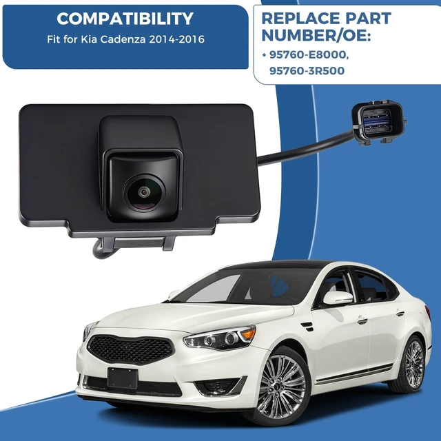 Alt view image 2 of 5 - Rearview Backup Camera OE: 95760-E8000 Fit for 2014-2016 Kia Cadenza