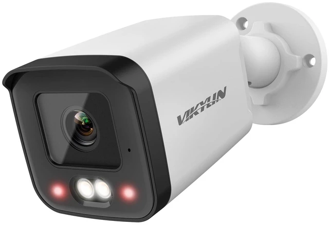 Main image of VIKYLIN 4K 8MP PoE IP Bullet Camera Outdoor Smart Dual Light,NDAA Complaint
