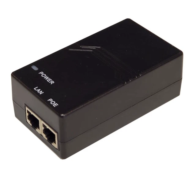 Alt view image 2 of 3 - TP-POE-48G-24W - 100-240VAC Input, 48V Gigabit Passive PoE Injector, 24W, with US Power Cord