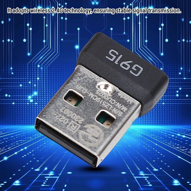 Alt view image 3 of 5 - VBESTLIFE USB Dongle Keyboard Receiver Adapter Replacement for G913 G915 G913TKL G915TKL Mechanical Gaming Keyboards