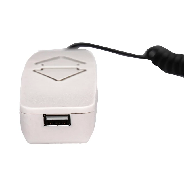 Alt view image 3 of 5 - 2 Button 5 Pin Prong Remote Handset Controller Hand Control Replacement with USB and Backlight for Lift Chairs Power Recliners