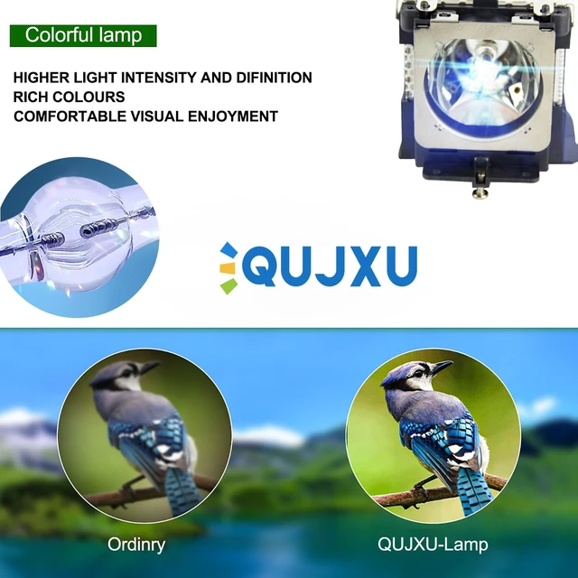 Alt view image 2 of 5 - QUJXU POA-LMP111 /POA-LMP121 Replacement Projector Lamp with Housing for Sanyo PLC-XU105 XU111 XU101 XU115 WU3800 WXU30 XU106 XU116 PLC-XE50 PLC-XK450 PLC-XL50 PLC-XL51 PLC-XL51A Projector Lamp